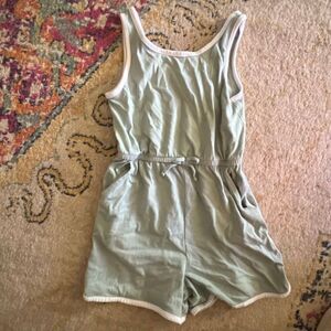 Wonder Nation Girls Sleeveless Romper – Size M (7/8)